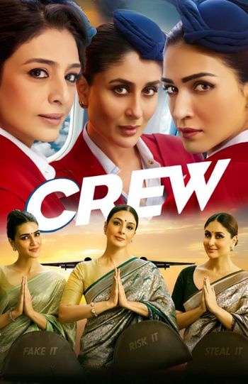 Crew (2024) Hindi HDRip 1080p 720p 480p Full Movie Download