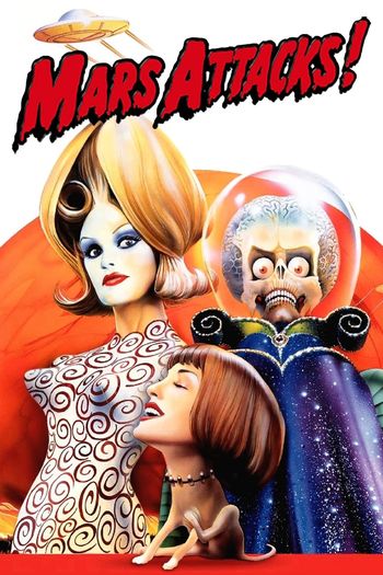 Mars Attacks (1996) BluRay 720p 480p Dual Audio Hindi English