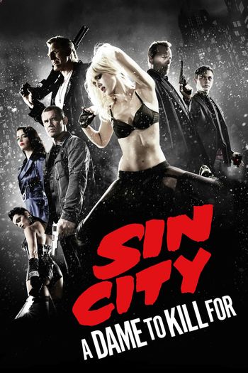 Sin City: A Dame to Kill For (2014) BluRay 720p 480p Dual Audio Hindi English