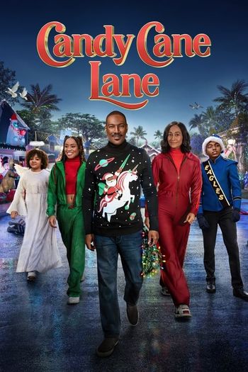 Candy Cane Lane (2023) HDRip 1080p 720p 480p Dual Audio Hindi English