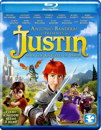 Justin and the Knights of Valour 2013 BluRay 720p Dual Audio In Hindi English